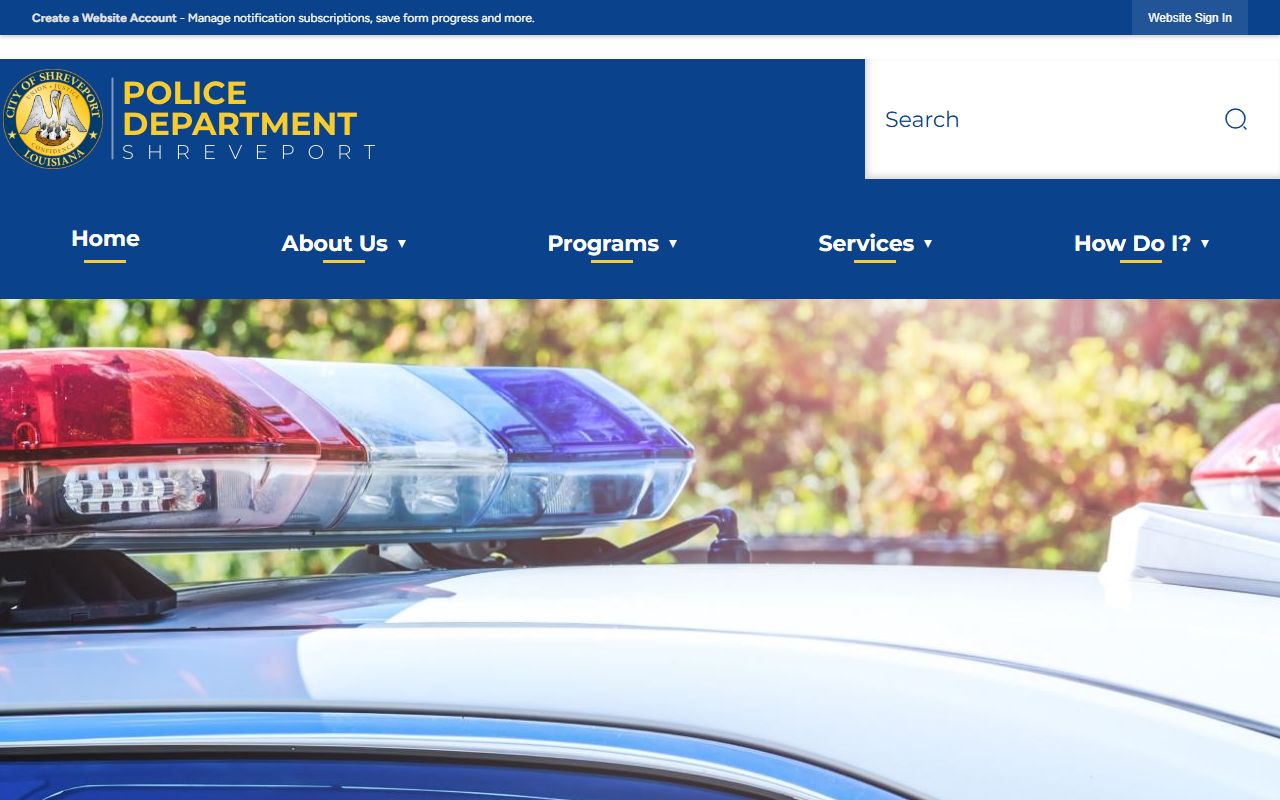 Shreveport Police Department website 24 hour booking records
