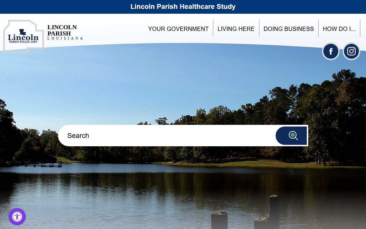 Lincoln Parish Sheriff's Office website for 24 hour booking records